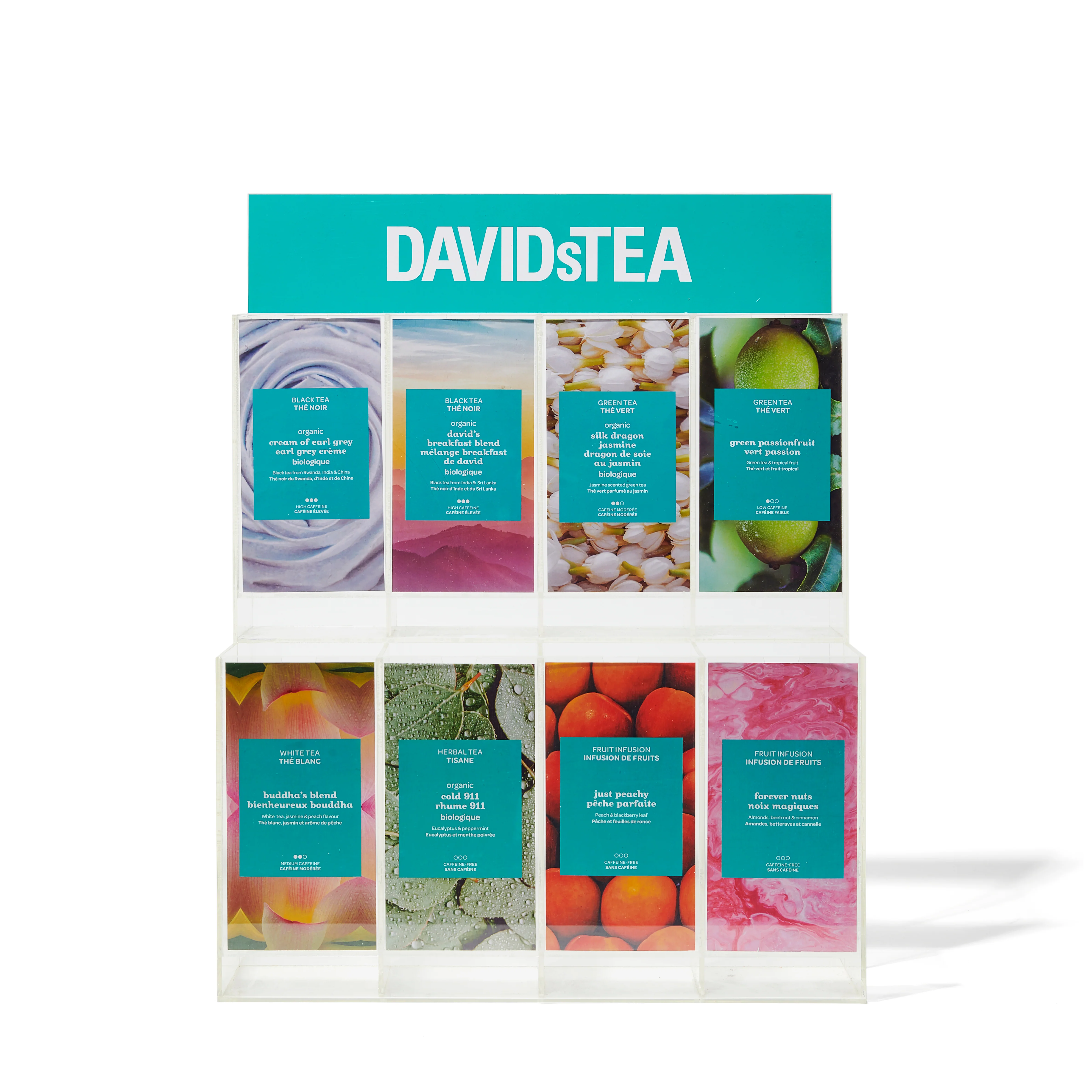 Acrylic Tea Sachet Display Case