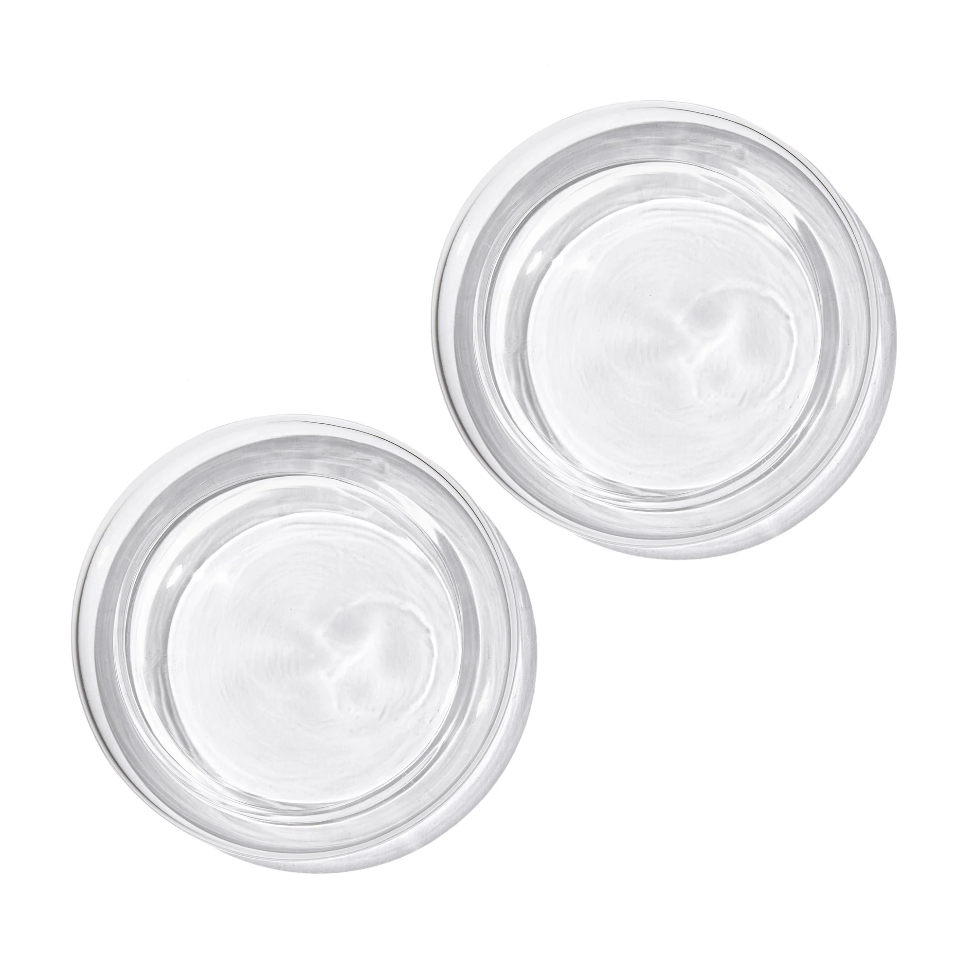 Clear Glass Lid (set of 2)