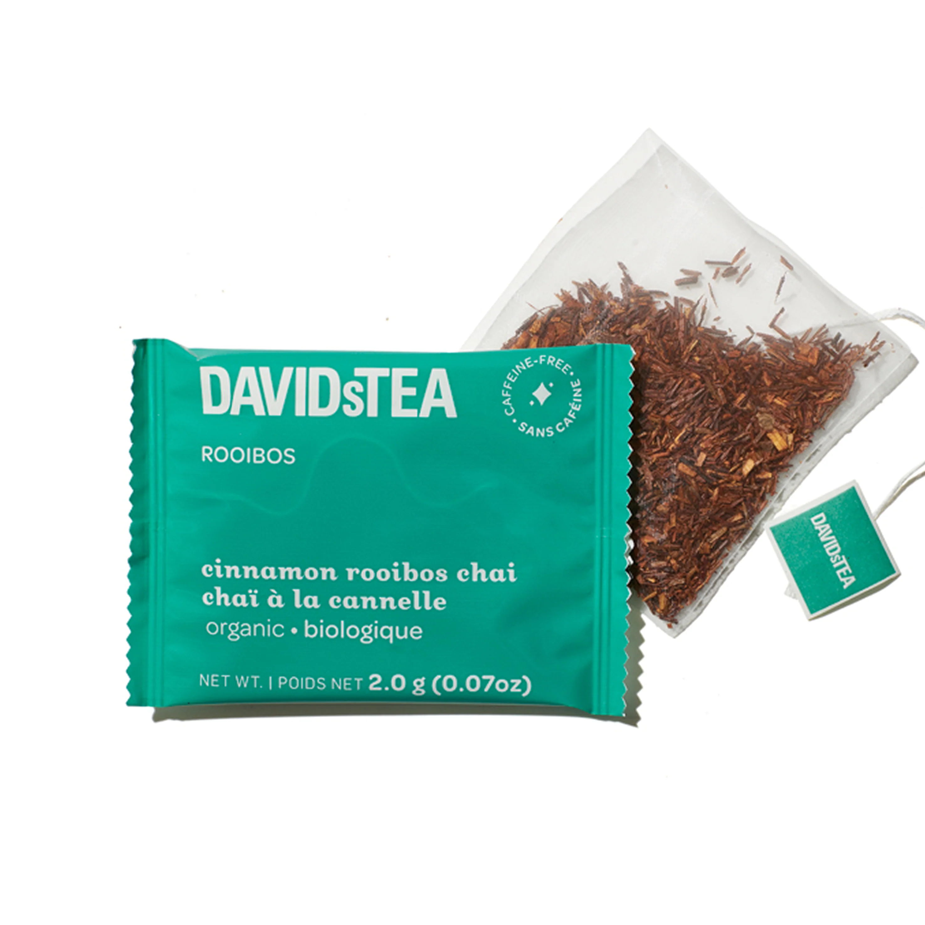 Organic Cinnamon Rooibos Chai Tea Pack of 12 Sachets - Image 3