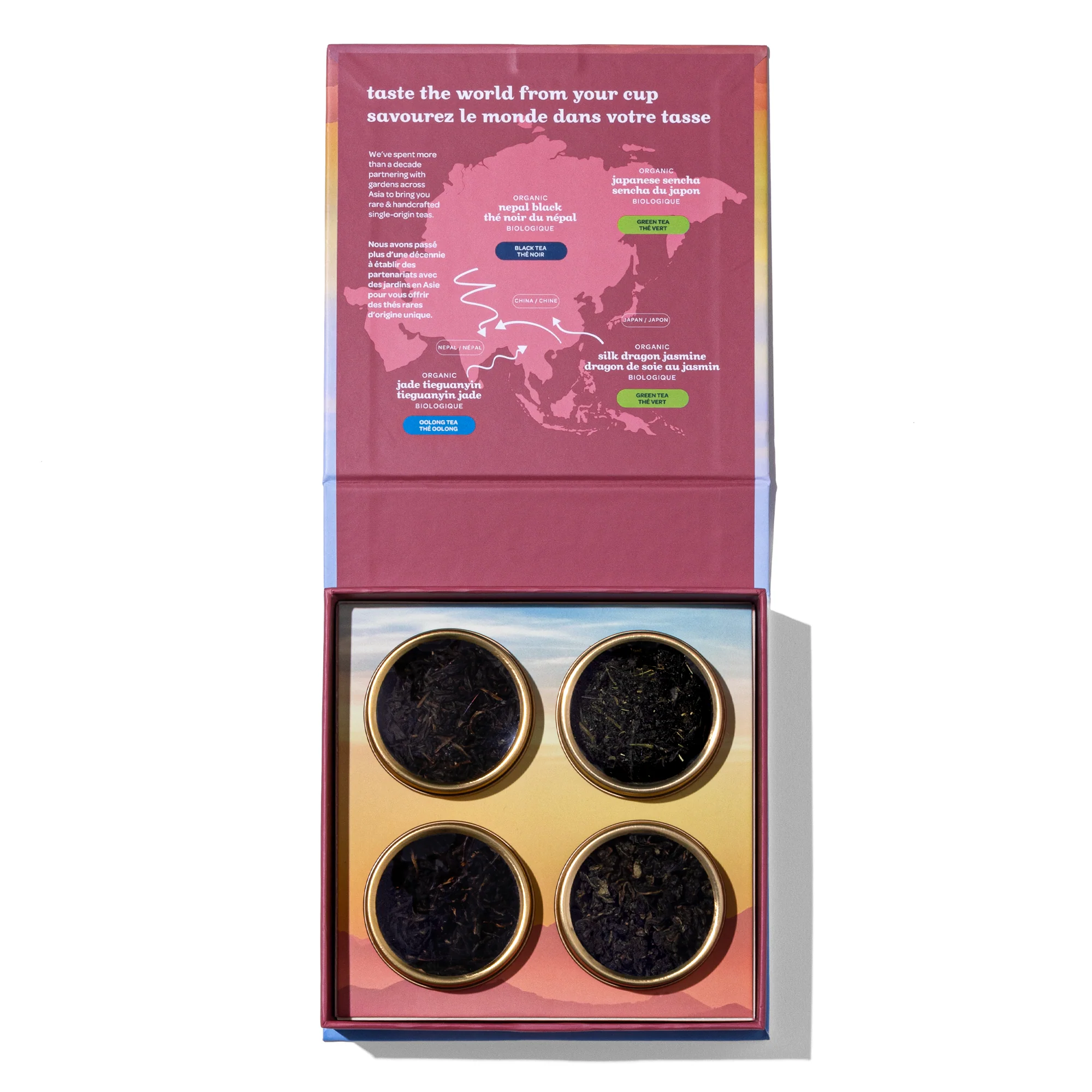 Tea Voyage Garden to Cup 4 Tea Sampler - Image 2