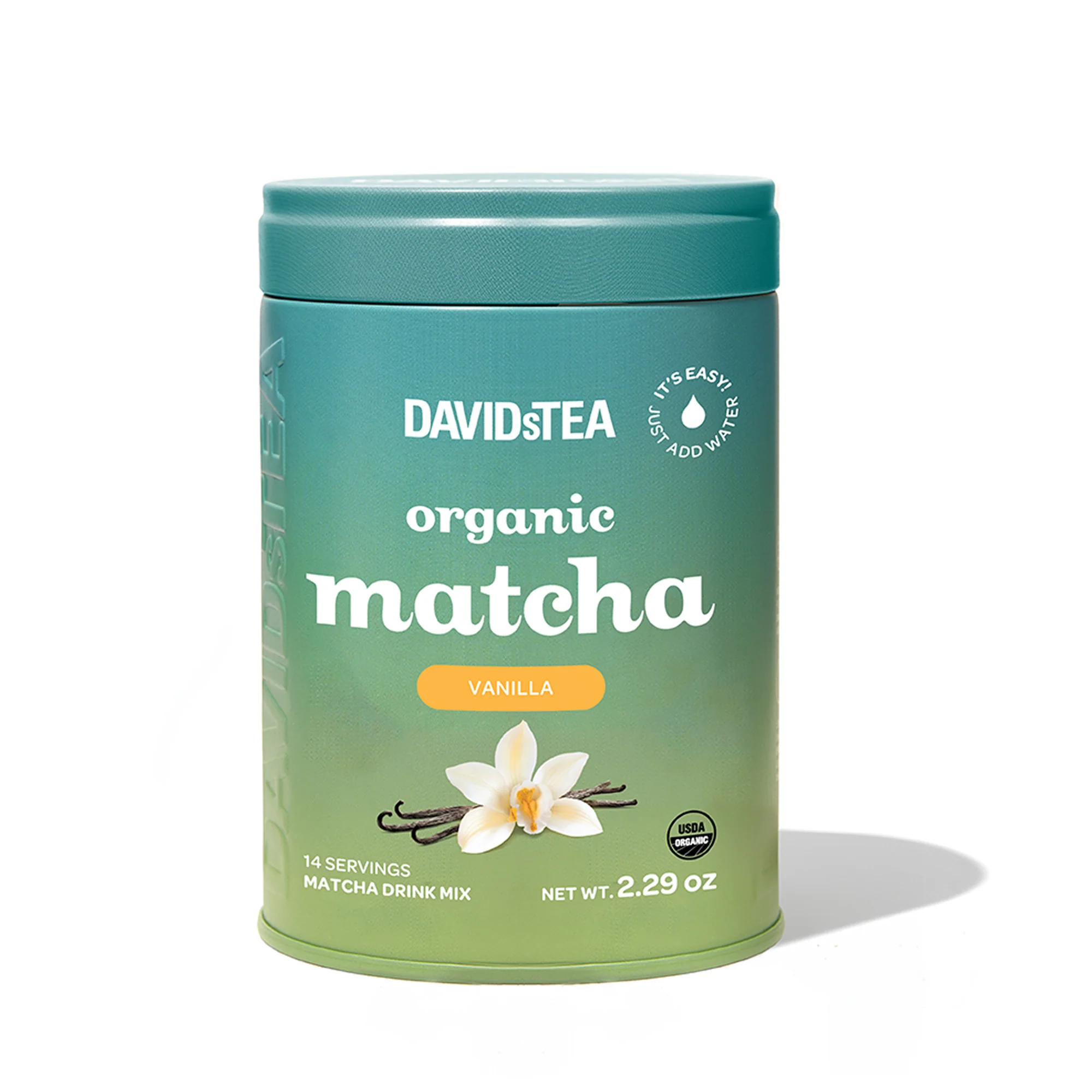 Organic Vanilla Matcha Tea Tin