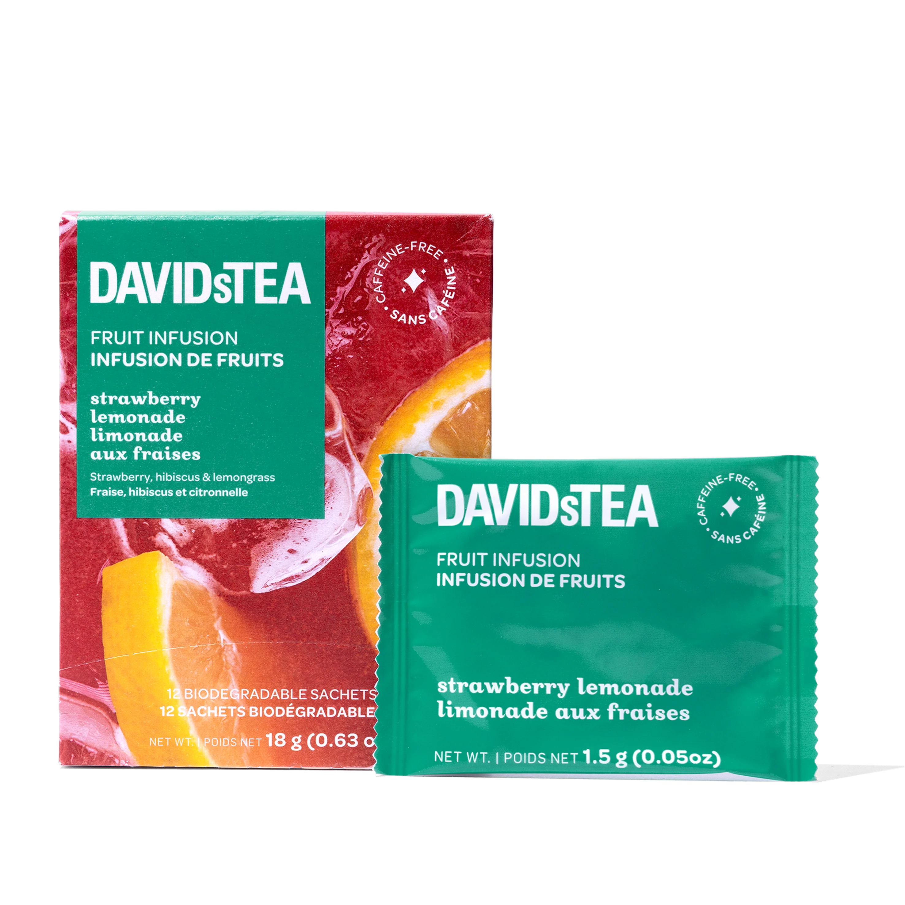 Strawberry Lemonade Tea Pack of 12 Sachets