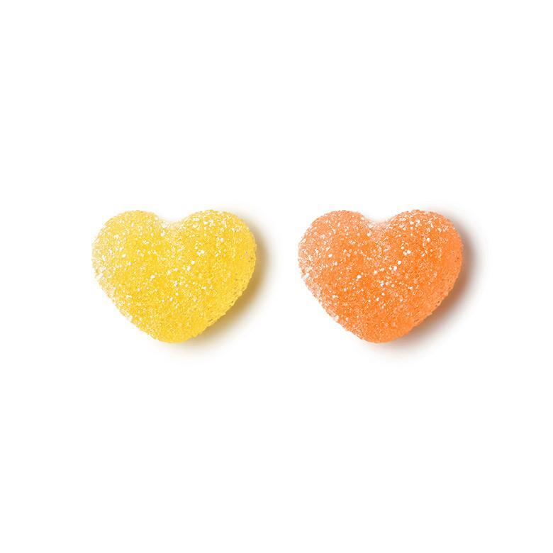 Vegan Sour Peach Heart Gummies by SQUISH - Image 3